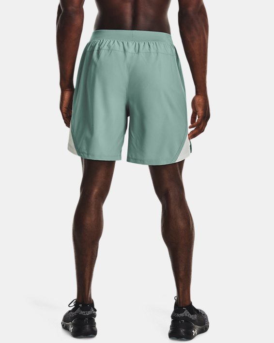 Men's UA Launch Run 7" Shorts, Green, pdpMainDesktop image number 1